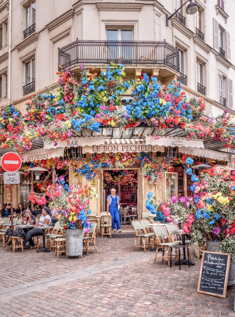 le bon pecheur decoration florale Deschamps Paris