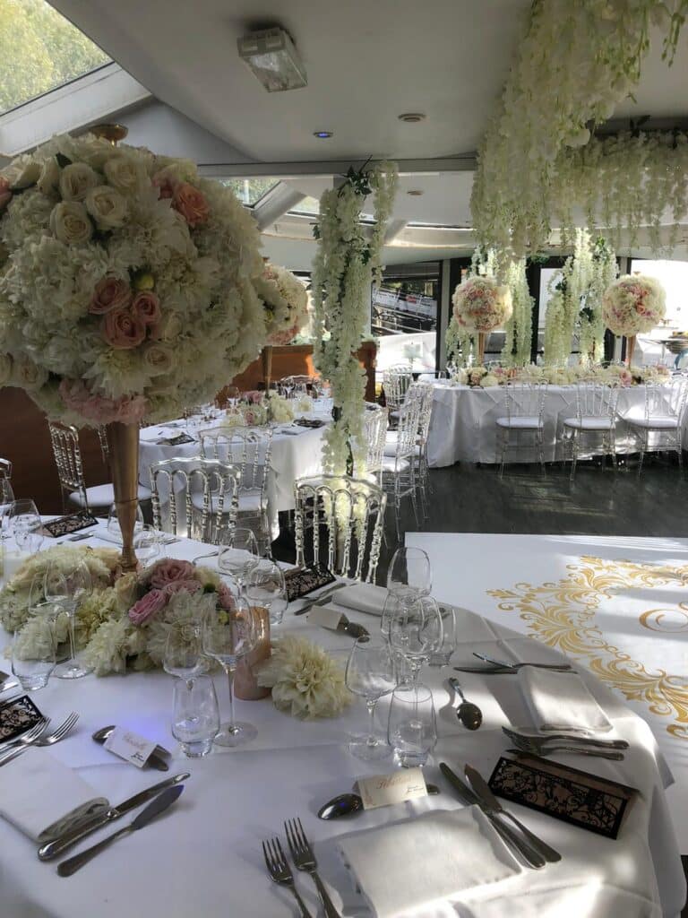 deco florale buffet