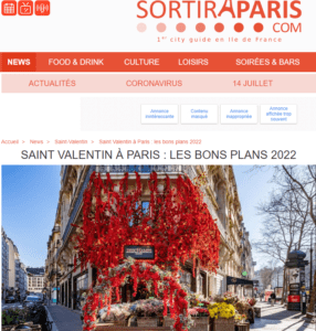 Lire la suite à propos de l’article Sortir à Paris – 2022