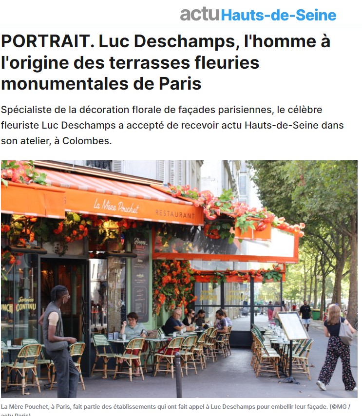 Lire la suite à propos de l’article Portrait Luc Deschamps – actu92