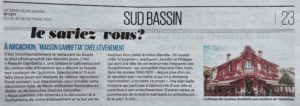 Lire la suite à propos de l’article La dépêche du Bassin – 2022