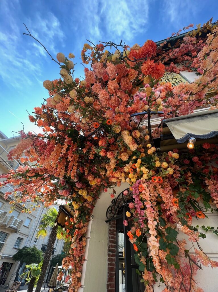 Maison Gambetta arcachon décoration florale deschamps 005