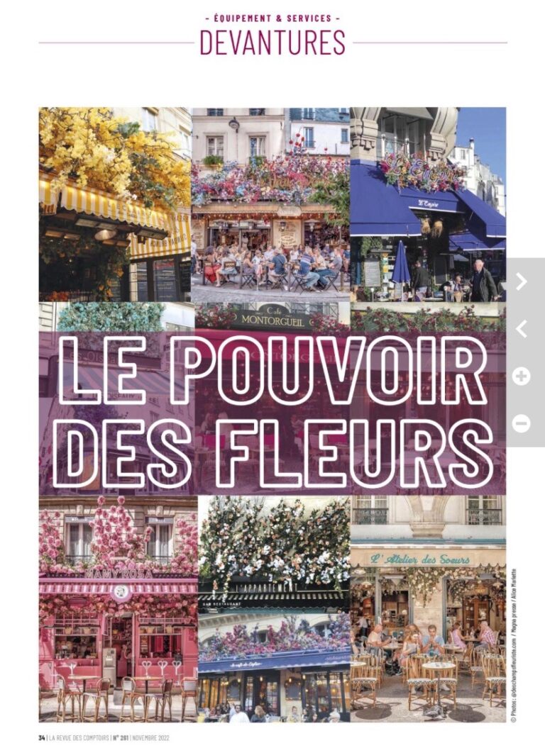 Lire la suite à propos de l’article Le pouvoir des Fleurs – Revue des comptoirs – 11/22