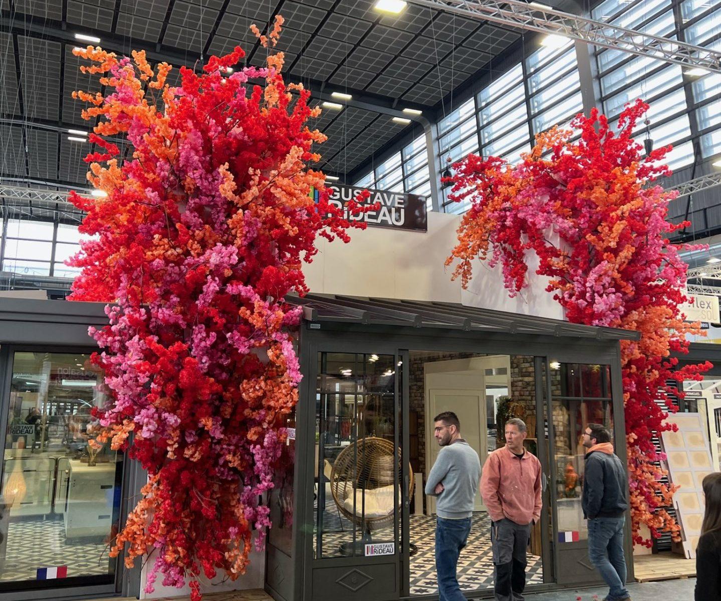 Stand Alurideau Foire de Paris 2023 Deschamps Fleuriste