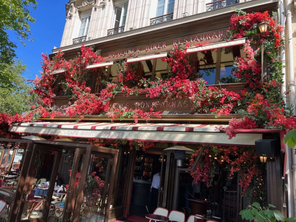 Café Montparnasse Deschamps fleuriste 10