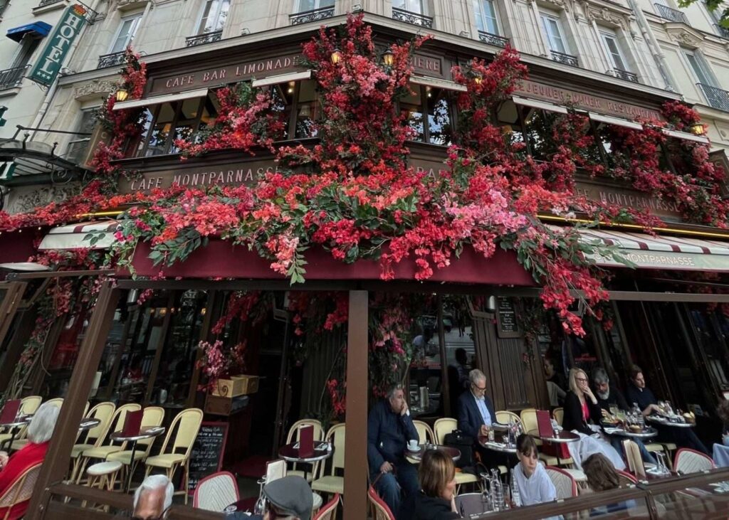 Café Montparnasse Deschamps fleuriste 7