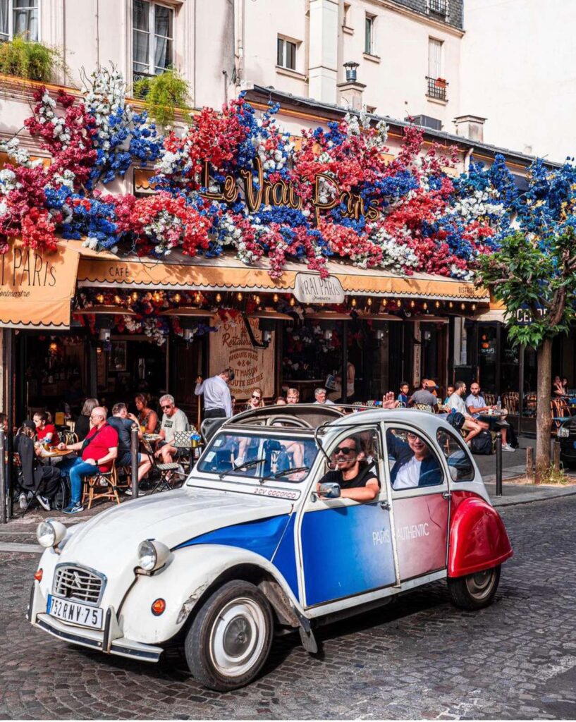 le vrai Paris bleu blanc rouge