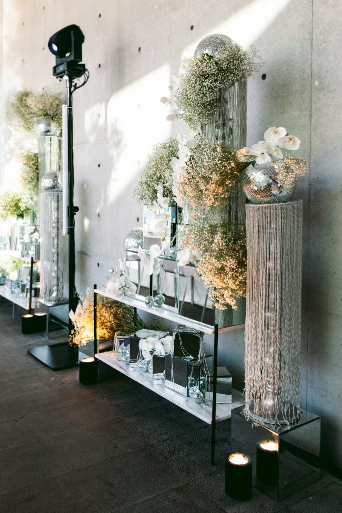 Deco florale soiree disco Luc Deschamps (10)
