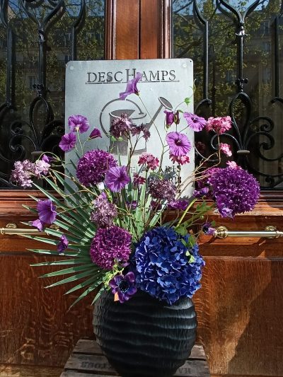 Bouquet fleurs de soie Deschamps Paris 17 (3)